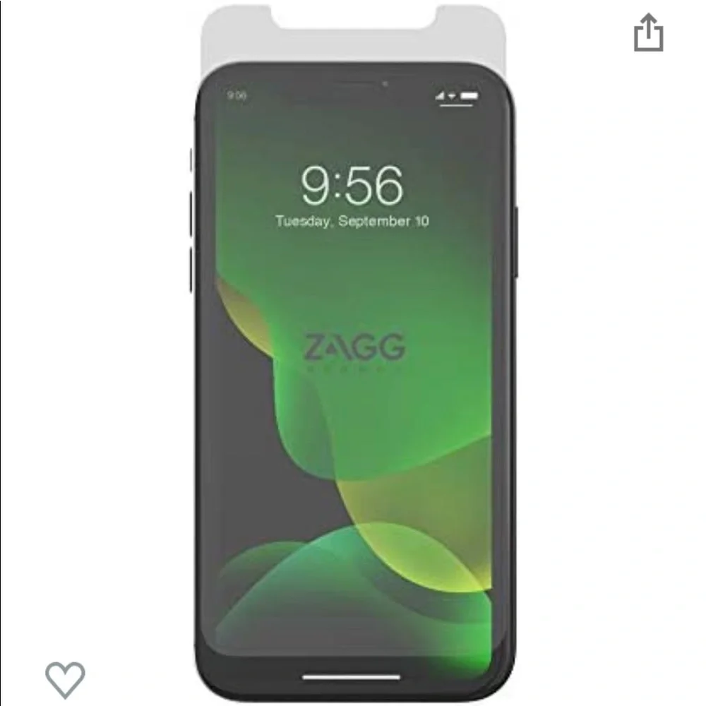 ZAGG - InvisibleShield Glass+ Screen Protector - Apple iPhone Xs MAX